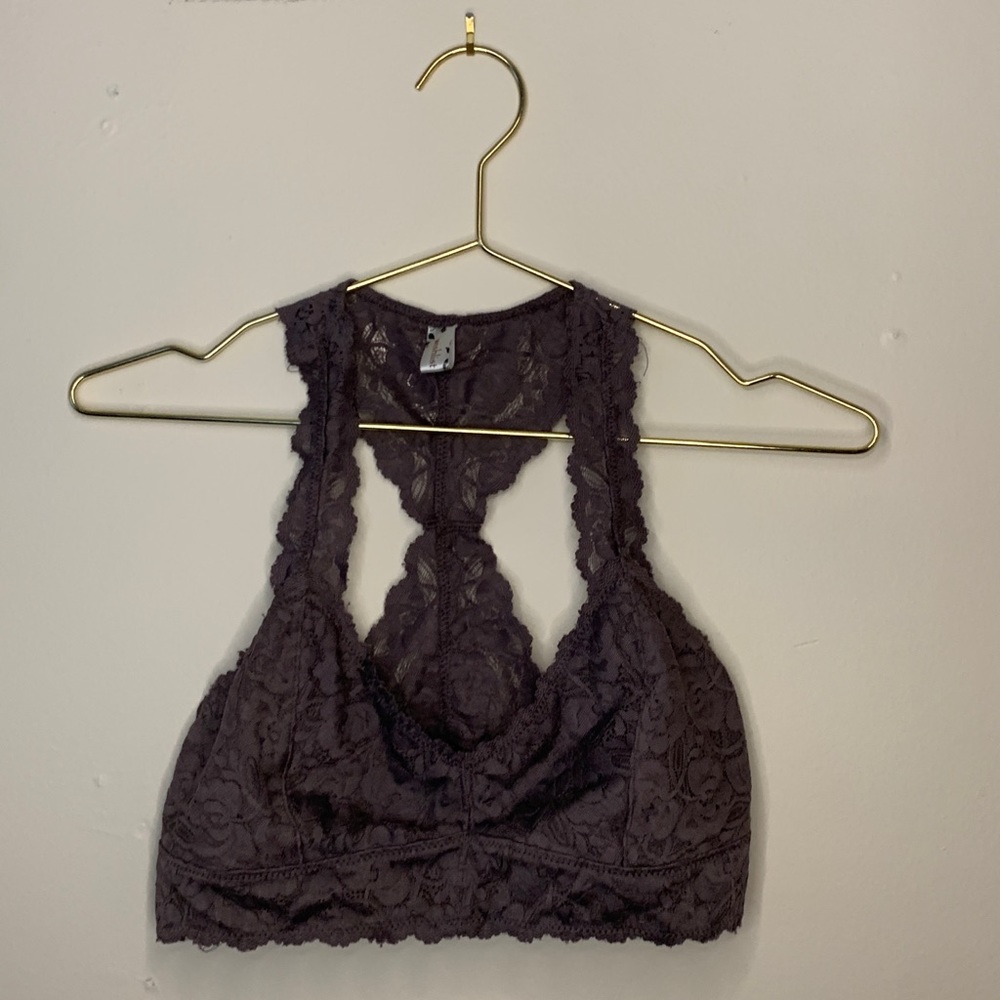 Purple Lace Bralette!